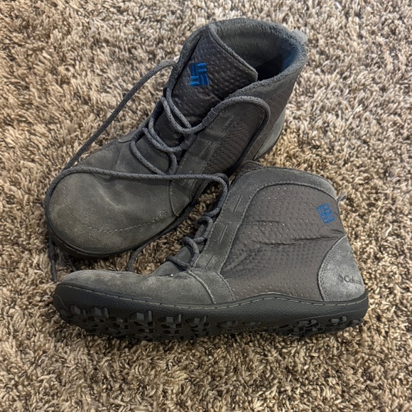 Columbia Shoes - Columbia Women's Black and Blue Outdoor Boots